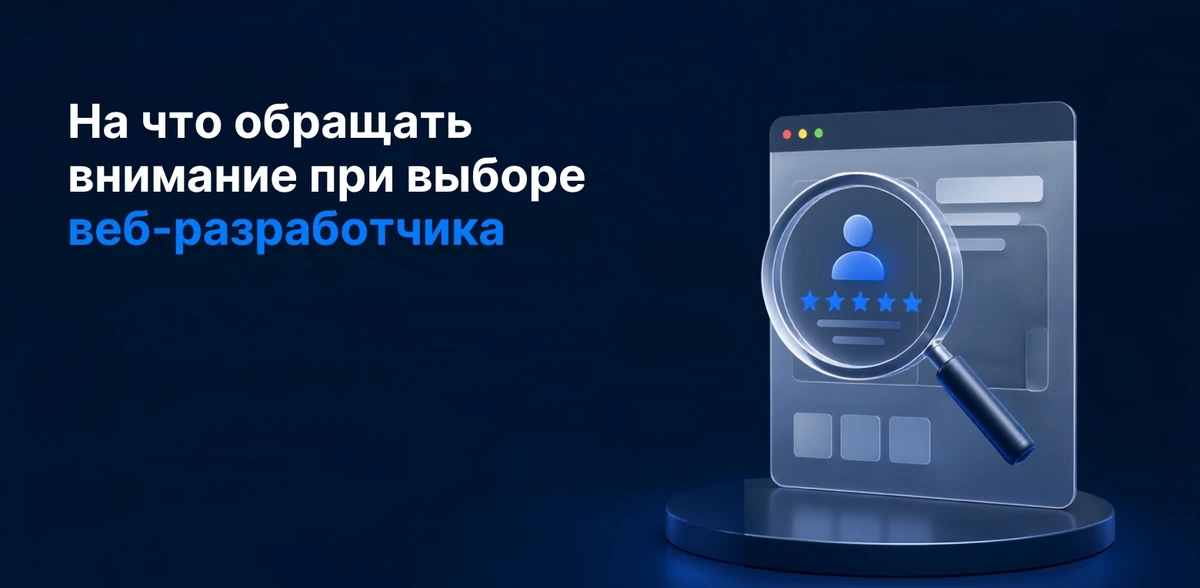На что обращать внимание при выборе веб-разработчика